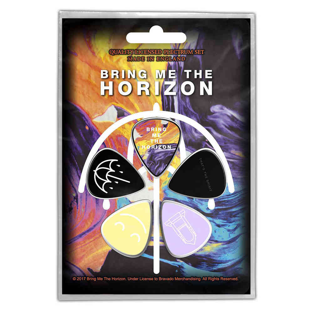 Bring Me The Horizon - That's The Spirit Plectre - Lot de 5 - Multicolore
